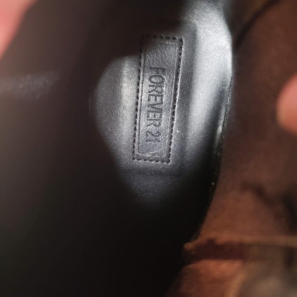 Forever 21 Slip-on Black Booties - Picture 3 of 5